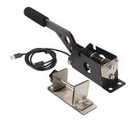 ZenithAur Brake à main Hall Sensor Racing, frein à main PC USB 64 bits pour la course SIM, compatible avec le G27 G29 G920 G923 T500 T300, comprend la poignée de poignée