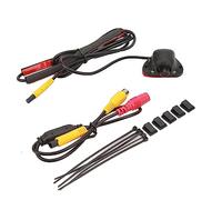 ZenithAur Caméra d'angle Mort avec 2 lumières de Remplissage LED pour Vision Nocturne HD, Objectif d'angle 90°, système 12 V pour Voitures, camions et Camping-Cars, caméra de Vue