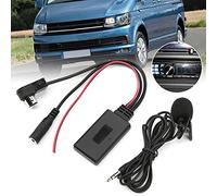 ZenithAur Car Bluetooth AUX Adapter Car pour Alpine AI Net CDA 9857 9886 117 avec Bluetooth 5.0 Adaptateur Microphone Handsfree Audio Streaming