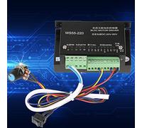 Zenithaur CNC Contrôleur de broche sans balais pour moteurs triphasés, conducteur de moteur WS55-220 avec contrôle du potentiomètre, contrôleur de vitesse CC sans balais DC 20V à