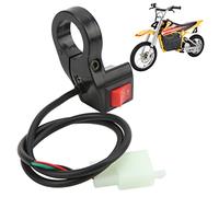 ZenithAur Commutateur de commande de guidon à 3 vitesses avec module de changement de vitesse sensible à 3 vitesses, conception compacte avec harnais de 44 cm pour guidon de 22 mm