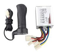 ZenithAur Contrôleur de Vitesse du Moteur et boîte de Commande de Moteur brossé pour Les systèmes 36V 500W, Comprend Une poignée d'accélérateur pour Le Scooter électrique et Les (24V500W)