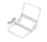 Zenithaur Dillypaste Squeezer Dispensateur de tube à rouleau en aluminium pour tube de salle de bain Lotion de porte-parole et tubes cosmétiques outil d'efficacité
