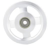 ZenithAur en Aluminium Alliage PULIE RELAGE pour LA GYAUX DE FITNESSE SYSTÈMES Pulley SYSTÈMES Formation D'ALIMINUM Équipement de poulie (Diamètre 115 mm)