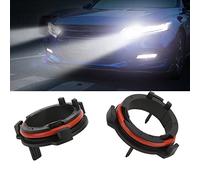 ZenithAur Ensemble de 10 Supports d'ampoule de Phare, Support de Douille de Base H7 en ABS Thermique pour Conversion d'adaptateur de Phare LED sans Modification