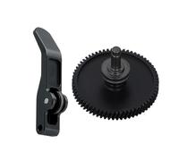 ZenithAur Ensemble d'engrenages d'extrudeuse en acier trempé, revêtement nano avec surface moletée pour A1/A1 Mini, arbre intégré pour la concentricité, pièce d'imprimante 3D