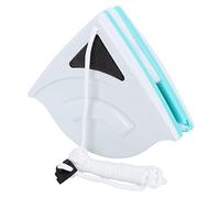 ZenithAur Essuie-glace magnétique pour vitres à double vitrage avec éponge intégrée, outils de nettoyage de vitres domestiques et corde de poignet attachée de 2 m