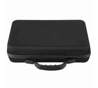 ZenithAur Étui de Voyage à Coque Rigide pour huiles essentielles pour 60 Bouteilles, Une boîte de Rangement d'huiles d'aromathérapie avec Fermeture éclair pour récipients de 5 (Noire)
