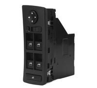 ZenithAur Interrupteur de vitre électrique gauche 61316962506, interrupteur de commande de vitre électrique principal compatible avec X5 E53 2001, 2002, 2003, 2004, 2005, 2006 LHD