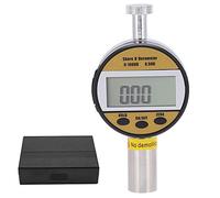 ZenithAur Jauge de dureté avec plage de mesure 0-100° et erreur 1°, testeur de dureté numérique de type Shore D pour l'analyse des matériaux des plastiques/cuir/cire