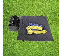 ZenithAur Kit de Corde d'escalade Rock avec bandoulière Pliant Sac à Dos pour équipement de randonnée de Camping en Plein air (Noir)