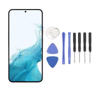 ZenithAur Kit de remplacement d'écran S22 Plus, numériseur d'affichage LCD de 6,6 pouces avec cadre pour SM S901B, comprend le capteur d'empreintes digitales, noir, 4A7HFCD5NI - 14 (Rose)