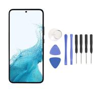 ZenithAur Kit de remplacement d'écran S22 Plus, numériseur d'affichage LCD de 6,6 pouces avec cadre pour SM S901B, comprend le capteur d'empreintes digitales, noir, 4A7HFCD5NI - 14 (Noir)