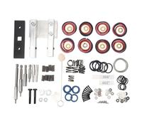 ZenithAur Kit d'outils de reconstruction d'injecteur 7,3 L 1833564C92 | Jeu de 243 pièces pour 8 injecteurs HEUI : joints toriques, cales de dégagement, étau, pour 1994 à 2003 7,3 L