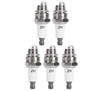 ZenithAur L7T Bougie d'allumage 5 Pack, Une pièce Compatible BM6A RCJ6Y Bougie d'allumage, Sert de Bougies d'allumage de Remplacement pour de Nombreux Moteurs 33cc 49cc Trimmer