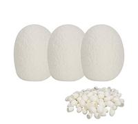 ZenithAur Lot de 100 boules de ver à soie inhérentes et exfoliantes pour soins du visage pour l'élimination des points noirs et le nettoyage des pores