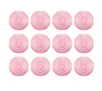 ZenithAur Lot de 12 Cache-Boutons moulés par Injection de 20,2 mm de diamètre et antidérapants pour interrupteurs Kailh/Cherry/TTC sur claviers de (Rose)