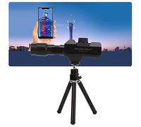 ZenithAur Monoculaire Haute Puissance avec trépied, télescope monoculaire numérique pour Adultes, caméra 1920 x 1080 Zoom 70X pour l'observation des Oiseaux et Les Vues