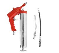 ZenithAur Pistolet graisseur pneumatique 400 cc, alliage de zinc haute résistance, tuyau flexible, outil de graissage pour excavatrices et bulldozers