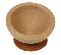 ZenithAur Planche à gratter pour Chat avec Un Design 2 en 1 pour se Reposer et Jouer, Un lit Confortable pour Chat Qui favorise l'ajustement des Griffes, sisal tissé à la Main (Style incliné)