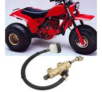 ZenithAur Pompe de frein hydraulique arrière avec montage de 45 mm et réservoir de liquide pour Yerf GX150 150cc Go Kart et comme réservoir de maître-cylindre de frein pour motos