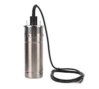 ZenithAur Pompe de puits profond submersible 120 W 12 V 3,2 GPM avec sortie 1/2", pompe à eau solaire à haut débit pour l'irrigation des terres agricoles et les besoins en eau à (DC24V)