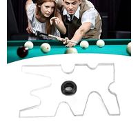 ZenithAur Pool Cue Bridge Head with Antler Shape Design for Family/Club Use, Customize Cue Height and Position, A Lightweight Moosehead Bridge Head Accessory