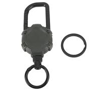 ZenithAur Porte-clés magnétique rétractable robuste avec dégagement rapide magnétique pour ceintures et sacs à dos offrant un accès rapide aux clés et aux pièces d'identité avec (Vert OD)