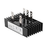 ZenithAur Redresseur de pont triphasé 100 A 1200 V Module régulateur de tension redresseur haute puissance avec dissipateur thermique pour machines CNC et alimentation