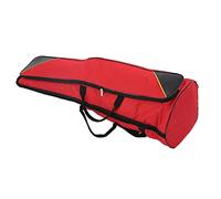 ZenithAur Sac de Transport pour Trombone avec Grande Poche Avant pour partitions, Une Housse de Trombone Durable conçue pour Les Trombones ténor Standard avec Doublure rembourrée (Red)