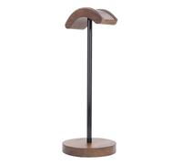 ZenithAur Support de Casque de Jeu Robuste avec Base antidérapante pour Bureau ou Studio à Domicile, présentoir de Casque Stable pour Toutes Les sélections de Casques, Noyer et