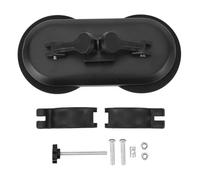 ZenithAur Support mural pour pistolet de massage avec ventouses sous vide pour auto-massage mains libres, un support mural stable pour pistolet de massage pour le dos et les