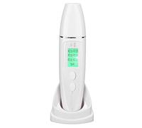 ZenithAur Testeur d'analyseur de peau, testeur d'humidité de la peau du visage à affichage intelligent avec requête de données historiques, conception portable et simple pour (Blanc)