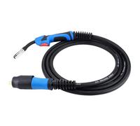 ZenithAur Torche de soudage MIG 180A avec câble de 3,8 M, soudeuse standard Euro MB15AK équipée d'un câble mono flexible pour une manipulation ergonomique et des tâches de soudage