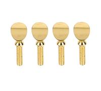 ZenithAur Vis de rechange pour saxophone dans un ensemble de 4 pièces en laiton plaqué or, comprend une vis de ligature pour saxophone et convient aux saxophones soprano alto