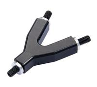 ZenithRide 1/10 RC Crawler Car Y en Forme d'aluminium Pull Link de Mise à Niveau de la Tige Compatible avec Divers modèles de chenilles Modifier Les pièces de Colonne