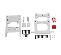ZenithRide 1/16 RC Car Metal Beam Beam Bumper Bumper Servro Mount Bracket Pièces de Mise à Niveau compatibles avec B14 B24 B16 B36 C14 C24 Modèles