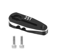 ZenithRide 25T Metal Servo Arm Horn Compatible avec 1 10 échelles RC Crawler et Les modèles de Bateaux fonctionnent avec des systèmes de servo Standard