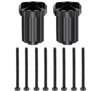 ZenithRide 2PCS Metal ARREE ARRE Alle Fix Mont Compatible avec 1 PIÈCES DE Remplacement DE Mode RTR BRACHED RMT 4X4