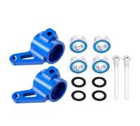 ZenithRide 2PCS Metal Front Caster Blocs de Direction avec roulements compatibles avec 2 Roues(Steering Knuckles)