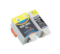 ZenithRide Cartouche d'encre 30XL Compatible avec ESP C310 C110 C315 1.2 3.2 3.2S Office 2150 2170 Hero 2.2 3.1 4.2(1set 2colors)