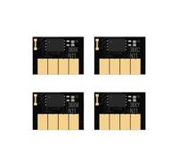 ZenithRide Cartouche d'encre 738, Puce 300ML, à Usage, Version N11, Compatible avec DesignJet T850 T950, numéro 738(4PCS - K C M Y)