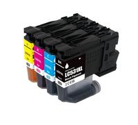 ZenithRide Cartouche d'encre LC531XL LC531 Compatible avec l'imprimante DCP-J1260W DCP-J1310DW DCP-J1360DW(One Set 4colors)