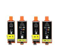 ZenithRide Cartouche d'encre PG1-35 CL-36, Paquet de 4, Compatible avec IP100B IP100 IP110 TR150 PG1-35 CL-36(2set)