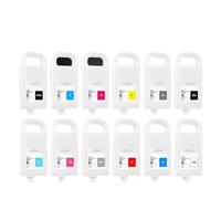 ZenithRide Cartouche d'encre Rechargeable PFI-1700, 12 Options, avec Puce Stable, Compatible avec Les Fournitures d'imprimante PRO-2000 PRO-4000s PRO-6000s PRO-6100 PFI1700(1 PC - PM)