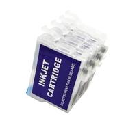 ZenithRide Cartouche d'encre Vide 4 Couleurs, Recharge MUG MUG-BK MUG-C MUG-M MUG-Y EW052A 452A, sans Puce, Compatible avec l'imprimante EW-052A EW-452A