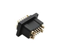 ZenithRide Connecteur d'alimentation de Courant 90 A, 2 Paires, 4 Plus 12 Broches, Conception avec Insertion Anti-Inversion, pour pièces de Prise de modèle RC