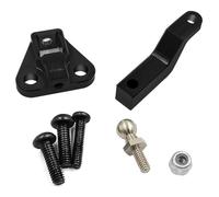 ZenithRide Crochet Universel de réception d'attelage de Chute de Crochet de remorque de Pare-Chocs arrière en Aluminium d'ajustement Universel Compatible avec Les de Voiture sur chenilles 1/18 RC