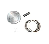 ZenithRide de Piston avec Anneaux et Jeu de circlips Compatible avec Le Moteur de Refroidissement à air à Arbre Vertical MA190 4 Temps