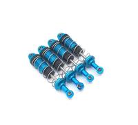 ZenithRide Ensemble d'amortisseur d'amortisseur en métal 4PCS 16889 16889A 16890 16890A SG1601 SG1602 Compatible avec Les Accessoires de mises en œuvre de Voitures RC à 16 échelles(Blue)